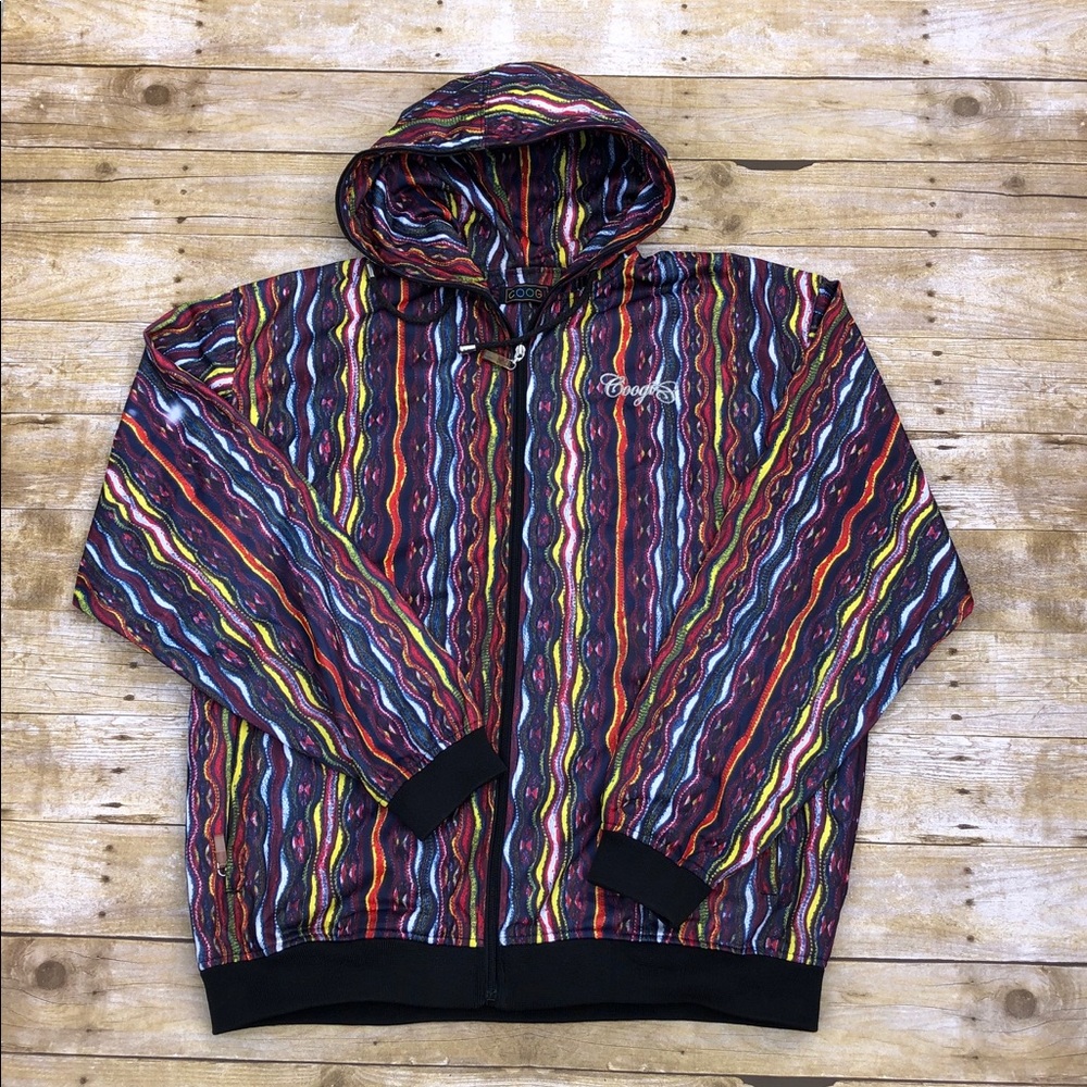 COOGI Full Zip Hoodie Jacket Men’s Size XXXXL 4XL